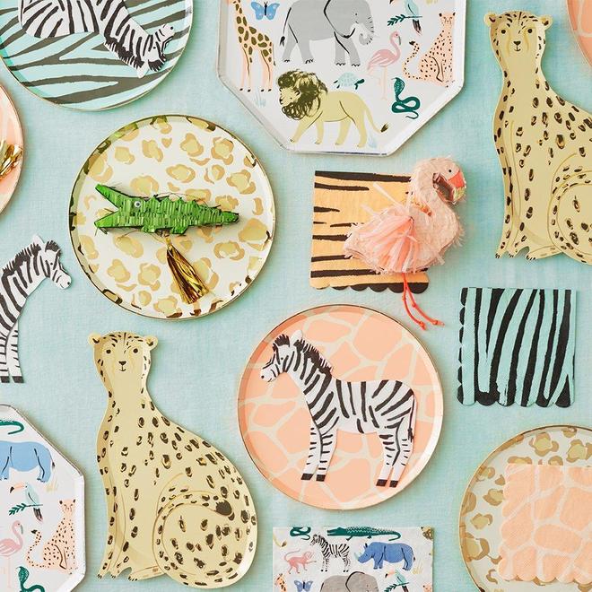 Safari Boy party - Kit Large per 12/14 prs – Honey Baby Store